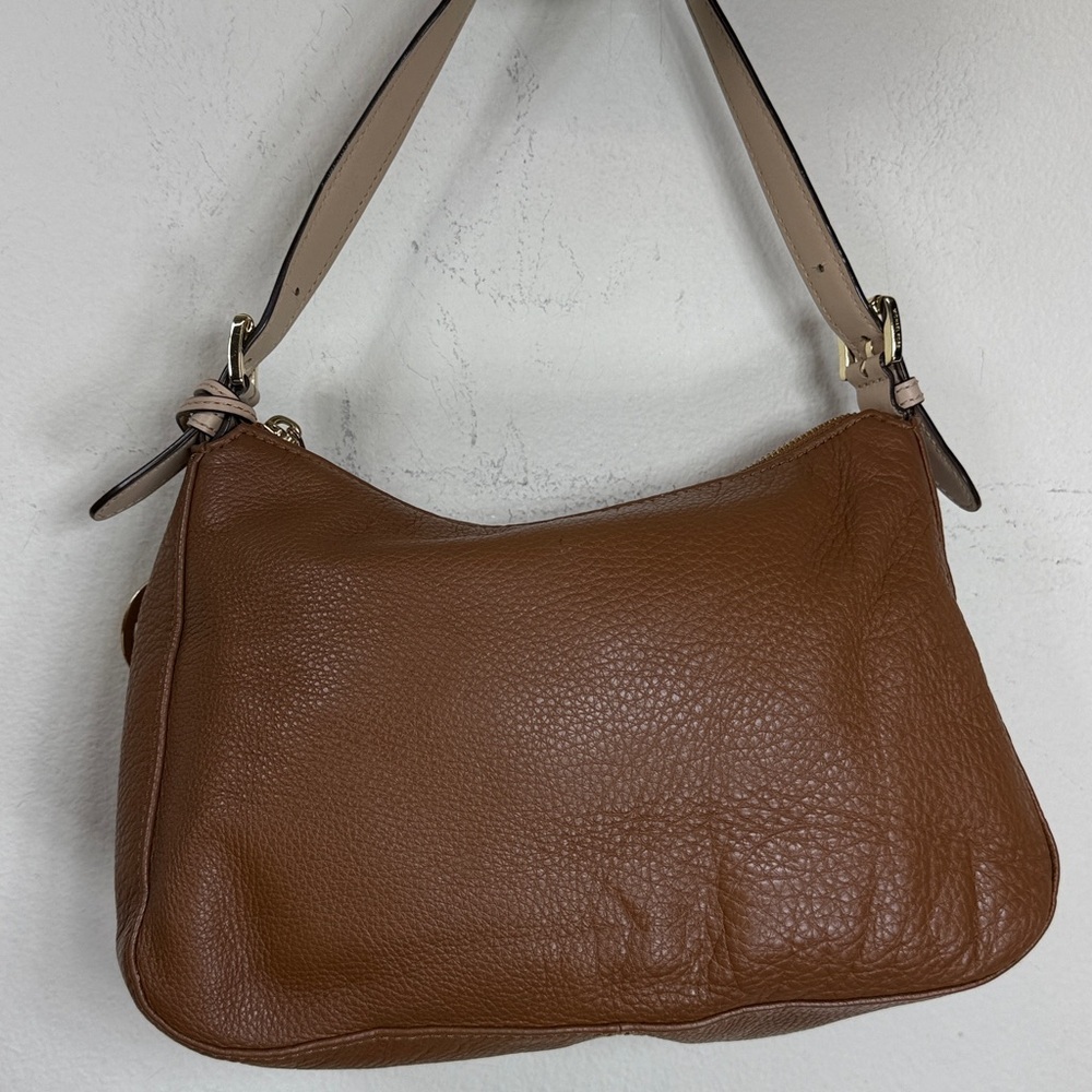 (H0) Michael Kors Brown Leather Handbag - Picture 10 of 16